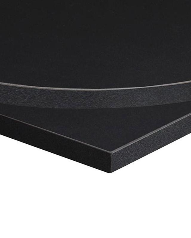 Black Laminate Table Top | Matching ABS Edge