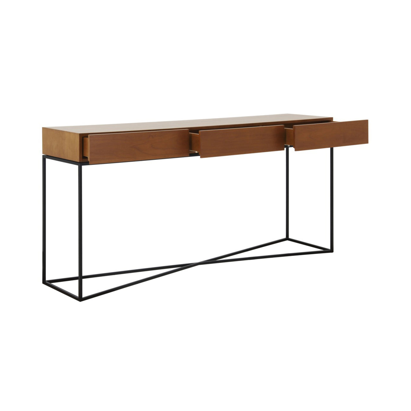 Jacopo Console Table -  Brown/Black