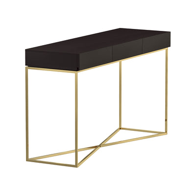 Jacopo Console Table -  Black/Gold